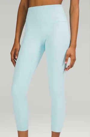 Lululemon Align High-Rise Pant 25" Icing Blue Leggings Sz 4 thumbnail 1