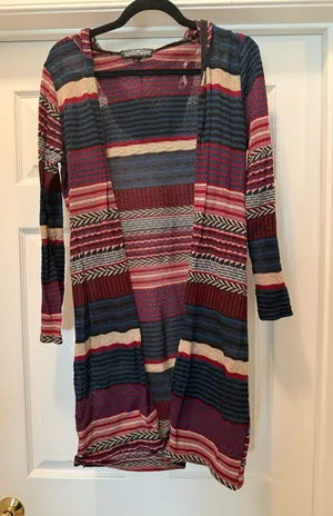 Sheer Striped Open thumbnail 1