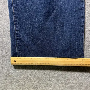 Daisy Anchor Blue‎ Bootcut Jeans Size 15 Y2K Low Rise Stretch Denim thumbnail 4