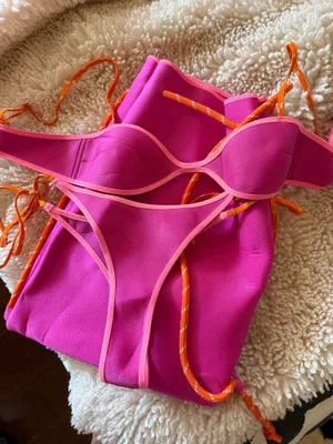 Neoprene Triangl Bikini Set thumbnail 1