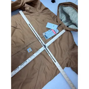 Carhartt FR Full Swing Quick Duck Jacket Sherpa Lined Brown Size XXL NWT thumbnail 7