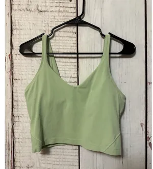 Lululemon Align Tank Top Creamy Mint Nulu Size 10 A/B Cup LW1CW8S thumbnail 1