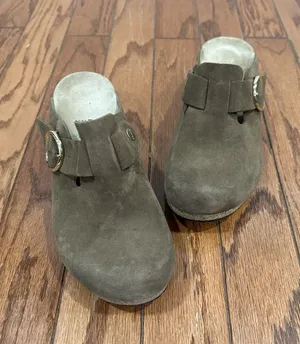 Birkenstock Papillio Fanny Clog in Dark Tea EU 41 NWOB thumbnail 1