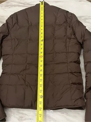 Abercrombie Fitch Brown Puffer Jacket Fur Lined Y2K thumbnail 13