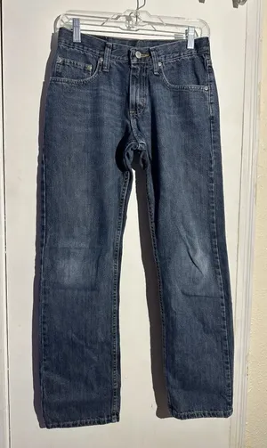 Wrangler Women’s Jeans Size 16R Blue Denim Straight Leg Mid Rise Made in Mexico thumbnail 1