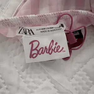 ZaraPink and White Striped Bustier Top thumbnail 5