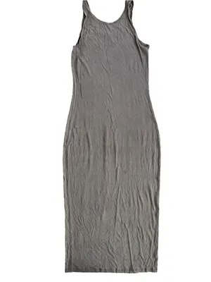 Lululemon Lab Vegan Silk Maxi Bodyhugging Dress Womens Size 4 thumbnail 2