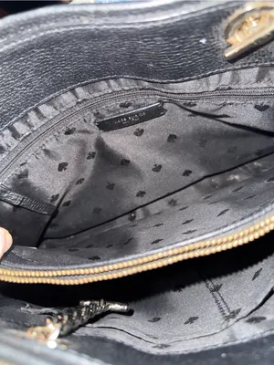 Kate Spade Black Pebbled Leather Shoulder Bag thumbnail 5