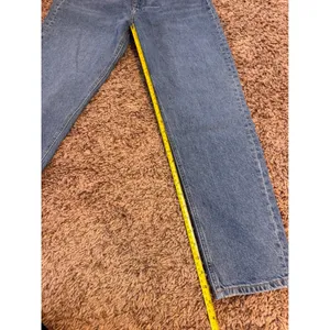 H&M High Waist Mom Jeans Women's Size 4 Blue Denim Ankle Length thumbnail 7