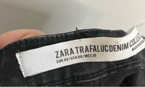 Zara Black Stretch Skinny Jeans 8 thumbnail 7