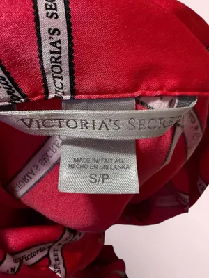Victoria's Secret Pink Satin Sleepwear with Logo Ribbon Detail thumbnail 4