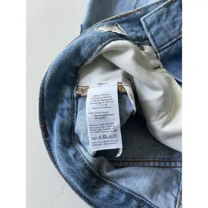 Madewell A-Line Skirt Women Size 28 Blue Rigid Denim Medium Wash 5-Pocket Design thumbnail 6