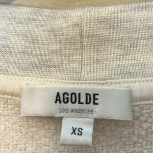 AGOLDE Shaw V-Neck Vest‎ Oversized In Oatmeal Size XS thumbnail 5