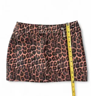 I.AM.GIA Reika Mini Skirt Cheetah Print XXS thumbnail 7