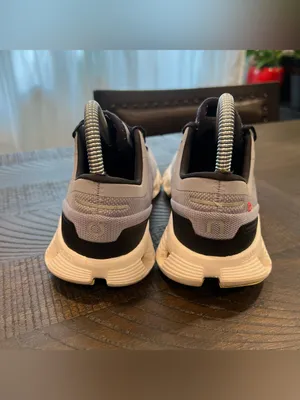 On Cloud X 3 athletic shoes gray/purple 7 women thumbnail 5