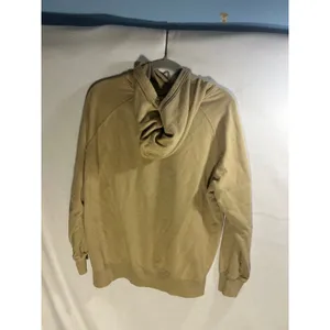 The North Face Womens Half Dome Pullover Hoodie Tan Khaki Logo Sweatshirt Large thumbnail 2