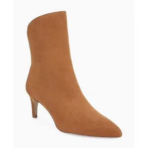 Sam Edelman Usha Suede Pointed Toe Ankle Boots Womens 10 Brown Stiletto Heel thumbnail 11