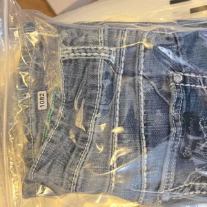 1082‎ | Wrangler Q-Baby Western Bootcut Cowgirl Riding Jeans Blue Womens 1 x 34 thumbnail 11