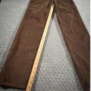 Empyre Tori Corduroy Pants Women 2 Brown Straight Leg Skate Streetwear Cotton thumbnail 7