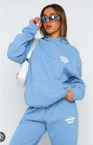 White fox comfort club matching set thumbnail 1