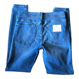 Fidelity Denim Sola Mid Rise Step Hem Ankle Jeans Perfidia Wash NWT Size 28 thumbnail 12