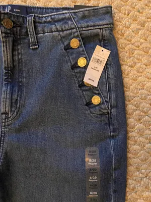 Gap ‘70s Flare Jeans Size 8 NWT thumbnail 2