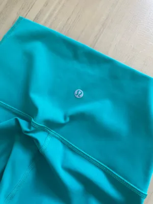 Lululemon Wunder Under Super-High-Rise Tight 28" *Luxtreme Maldives Green 4 thumbnail 5