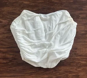 White Corset Top Size XS thumbnail 1