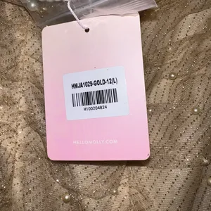 Hello Molly Magical Connection Midi Dress in Gold Size 8 New with tags thumbnail 11