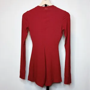 NWT Skims Soft Lounge Henley Onesie thumbnail 3
