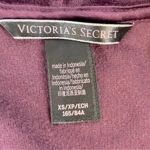 Victorias Secret Purple Velour Tracksuit Size‎ XS thumbnail 7