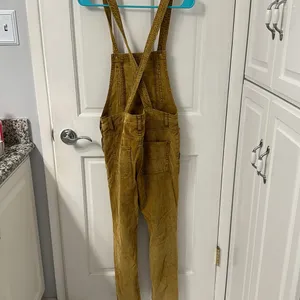 Free People Distressed Corduroy Overalls thumbnail 8