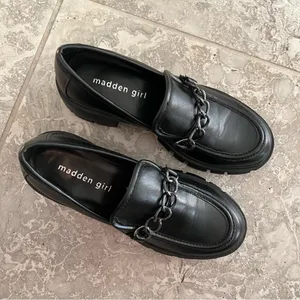 Madden Girl Hoxtonn Loafers in Black, Shoes Size 5.5M New w/o Box thumbnail 2