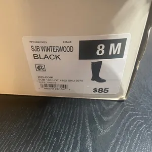St Johns Bay SJB Winterwood Black Tall Boots Women's Size 8 M thumbnail 3