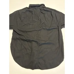 Aerie Women's Black Button Up Shirt Casual Lightweight Minimalist Size Medium thumbnail 12