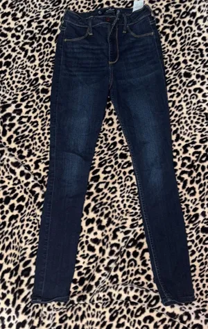 Hollister curvy high rise jean leggings thumbnail 1