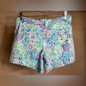 Lilly Pulitzer Women’s Callahan Shorts, Casual Coastal Resort Vacation-Wear|Sz:0 thumbnail 16