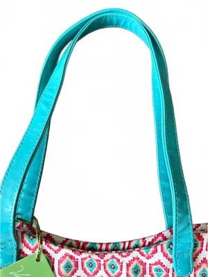 Vera Bradley NEW Cha Cha Shoulder Handbag Call Me Coral Cottage BOHO Coquette thumbnail 8