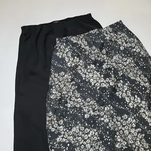 Bundle‎ Of Two Victoria’s Secret Satin Skirts Size XS Black Solid Floral Print thumbnail 2