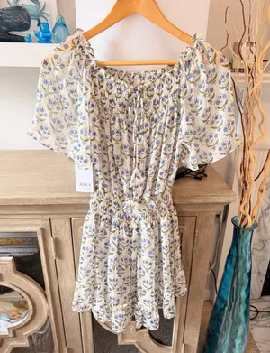 Misa Los Angeles Severine Dress Women‎ Blue XS thumbnail 1