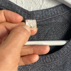 Lululemon Swiftly Gray Women's Athletic Top thumbnail 6