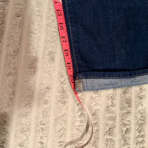 Old Navy The Sweetheart Dark Wash Denim Capris Jeans Blue Size 6 Regular thumbnail 7