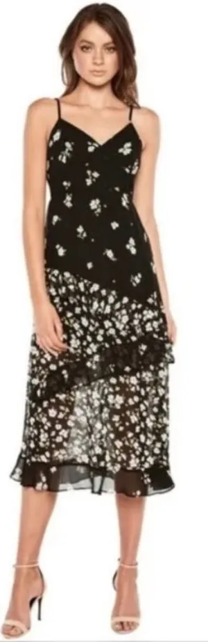 BARDOT Floral Slip Midi Dress thumbnail 1
