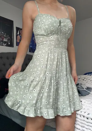 Hollister Spring Pattern Mini Dress thumbnail 1