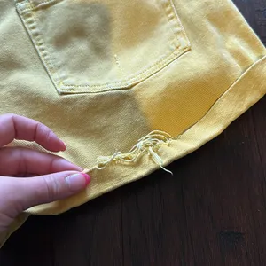 We The Free Free People Yellow Shorts 27 CRVY thumbnail 8