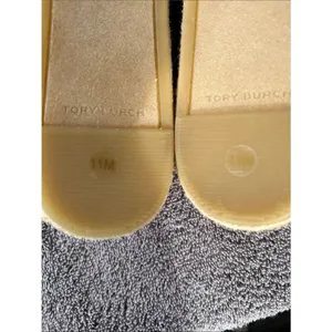 TORY BURCH Fray Stripe Espadrille Flat In Citrus, Size 11, NWOT thumbnail 10