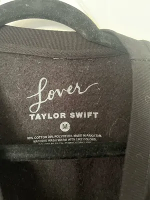 Taylor Swift Cruel Summer Black Crewneck Sweatshirt thumbnail 3