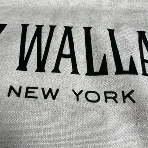 MZ Wallace Large Cream Dust Bag Drawstring Closure 26” x 23” thumbnail 5