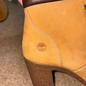 Timberland Tillston Heeled Ankle Boot Bootie Wheat Nubuck 6.5 thumbnail 11