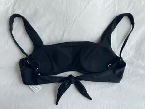 Abercrombie Black Bralette Bikini Top thumbnail 2